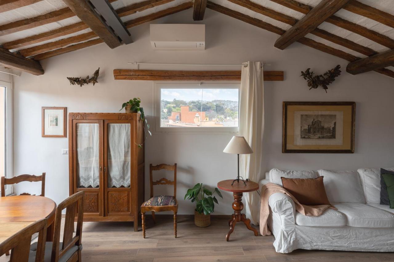 Amazing Penthouse With Terrace And Rooftop In Trastevere Rome Exterior photo